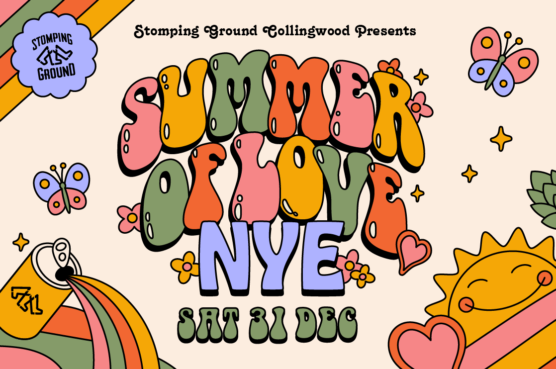 Summer of Love - NYE at Collingwood Beer Hall