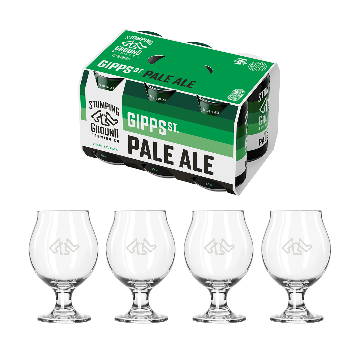 Beer & Glassware Packs [Stripes Range] – Black Friday Deal