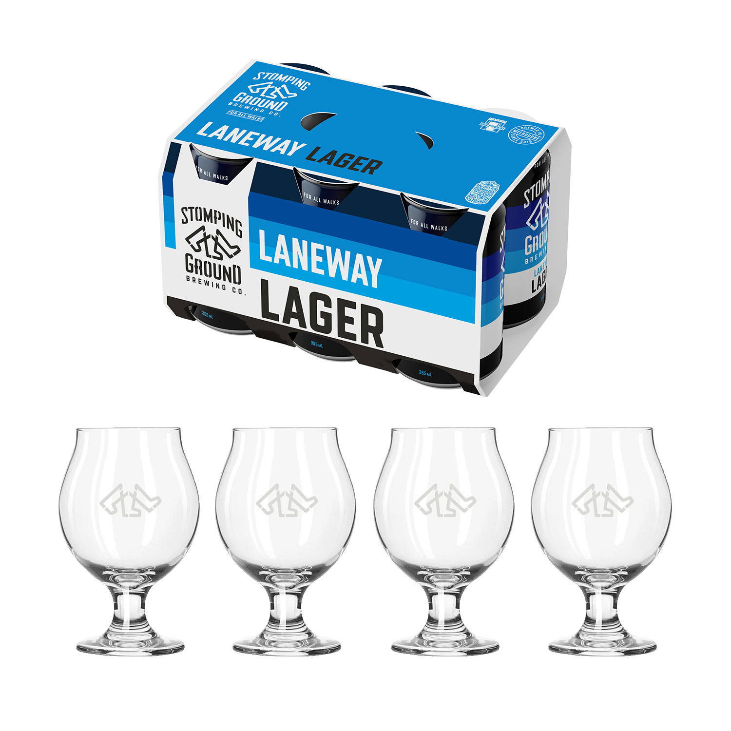 Beer & Glassware Packs [Stripes Range] – Black Friday Deal