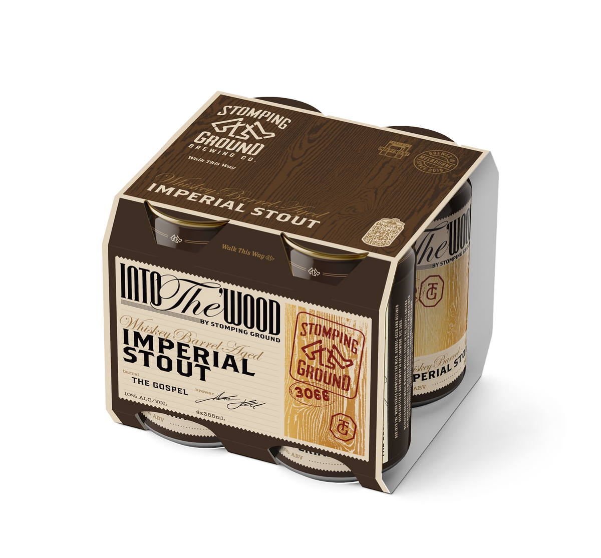 Into The 'Wood Whiskey Barrel-Aged Imperial Stout