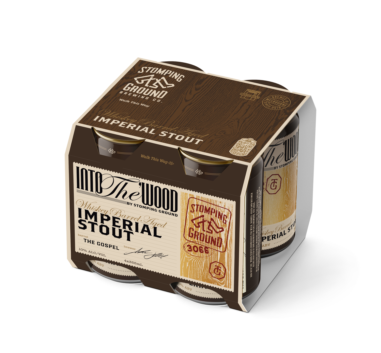Into The 'Wood Whiskey Barrel-Aged Imperial Stout