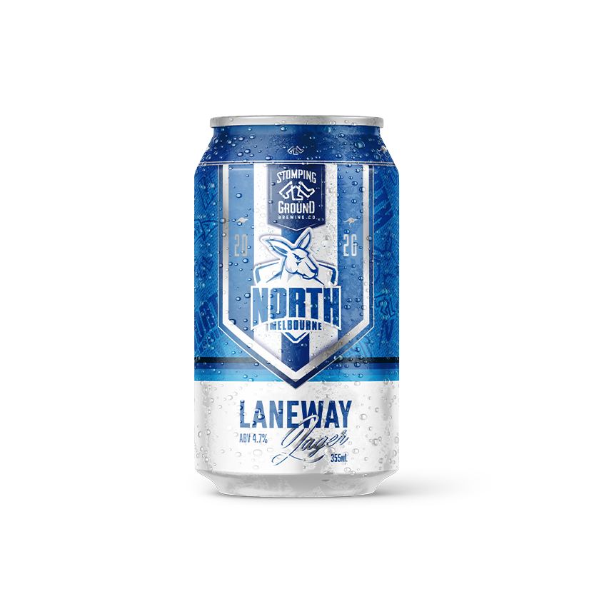 Laneway Lager - North Melbourne 2026 Limited Edition 18 Pack [PRE-ORDER]